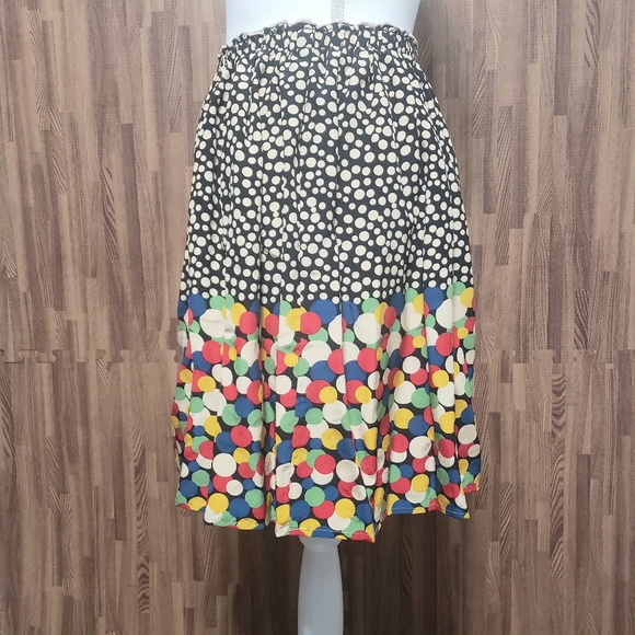 Anthro/CoreyLynnCalter Sz Small Silk Skirt - Picture 3 of 8